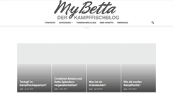 Desktop Screenshot of mybetta.de